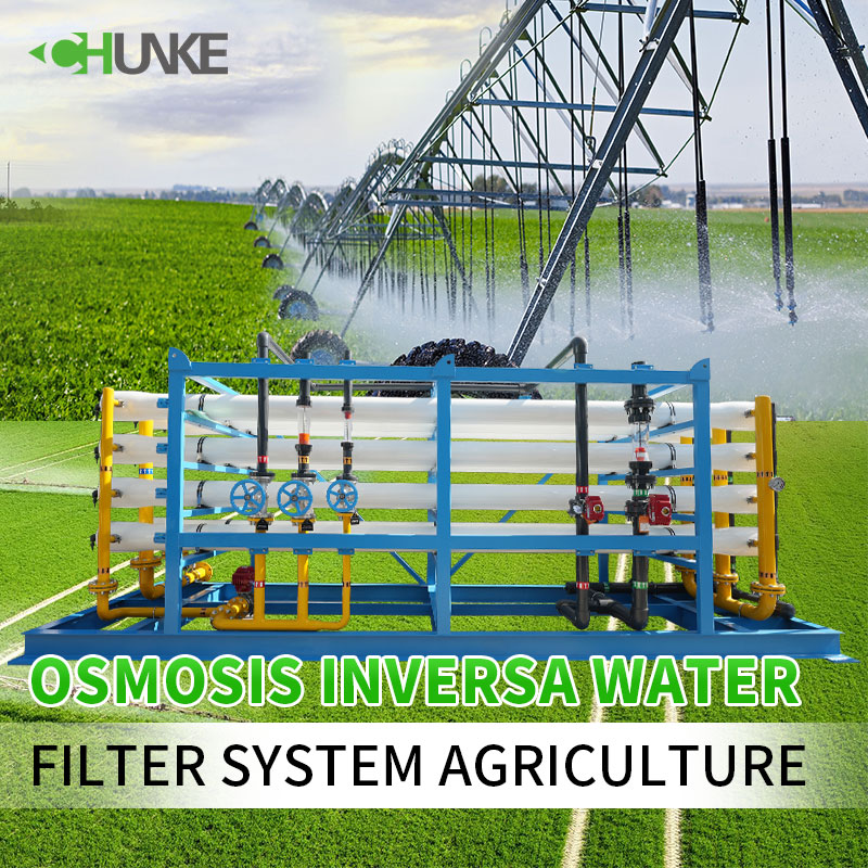 ¿Se puede utilizar el sistema de filtración de agua RO para riego agrícola?