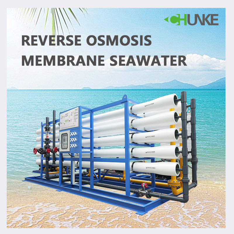 ما هو غشاء التناضح العكسي المستخدم في تحلية مياه البحر؟