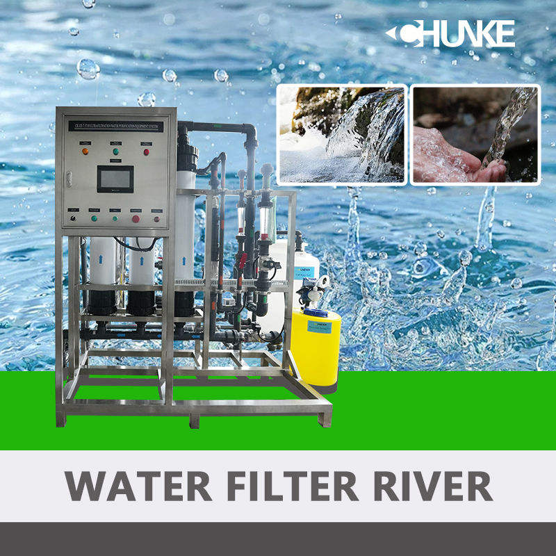 What filters can make river water drinkable?