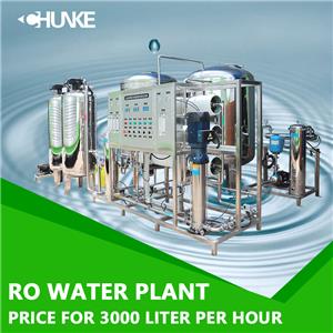 Wie viel kostet ein 3000 l/h RO-System?