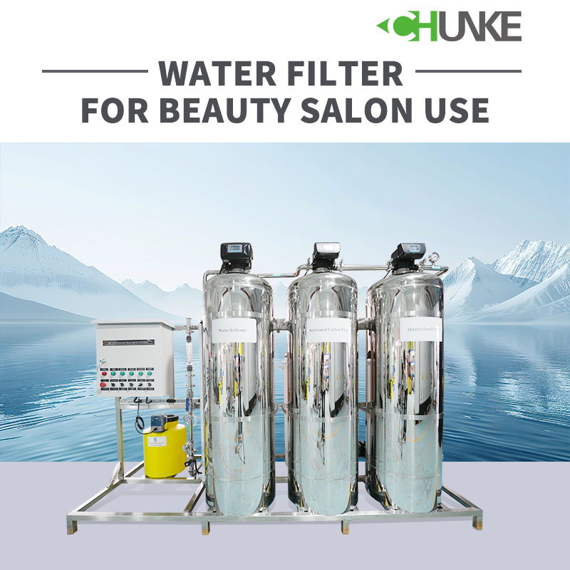 Quel filtre à eau convient aux salons de beauté ?