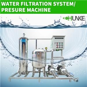 How much water pressure does a water filtration system need?