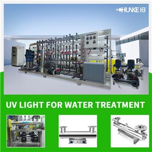 Can ultraviolet light be used for water treatment?