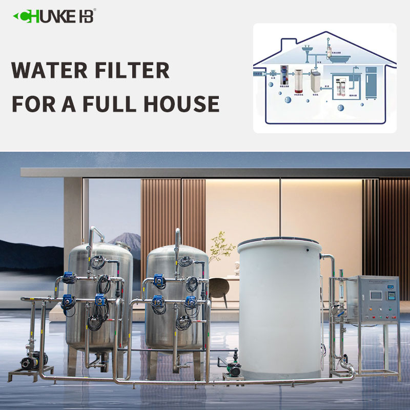 Quale dimensione di filtro per l'acqua è necessaria per tutta la casa?