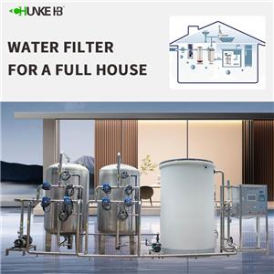 ¿Qué tamaño de filtro de agua se necesita para toda la casa?