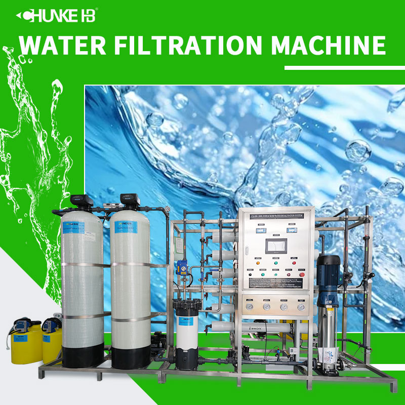 ¿Qué tipos de máquinas de filtración de agua existen?