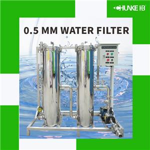 What can a 0.5 micron water filter remove? What is it used for?