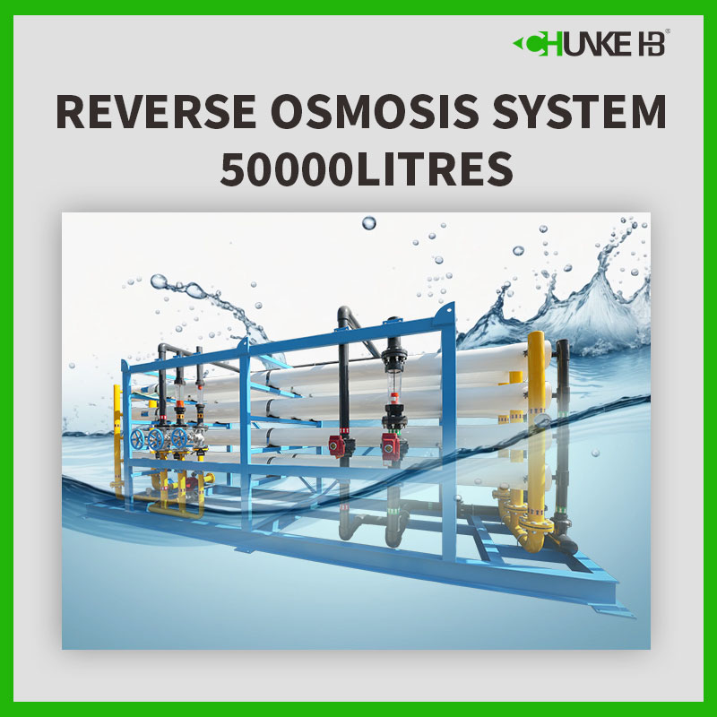 Welche Branchen benötigen ein Umkehrosmosesystem mit 50.000 l/h?