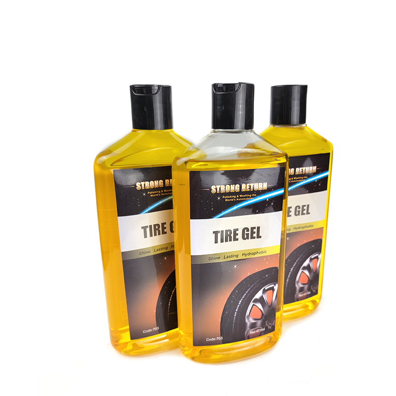 Solvent Based Tire Gloss Gel Cream