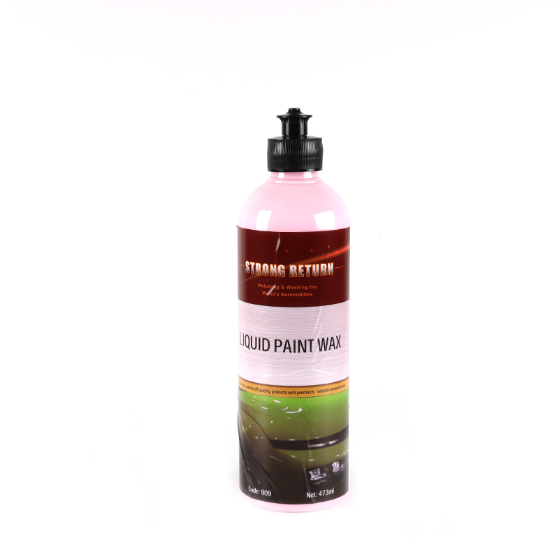 Premium Liquid Water Based Carnauba Shine Finish Paint Wax