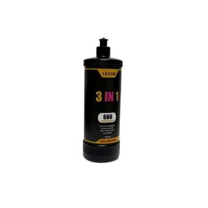 LEADA 666 3 IN 1 Wax, Decontamination Scratch Removal Maintenance Wax, High Gloss Car Paint Polishing Wax