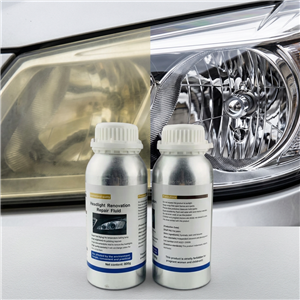 Car Headlight Restoration Liquid Headlight Lens Polish Repair Fluid Yellowing Oxidation Remover Headlight Brightener Cleaner