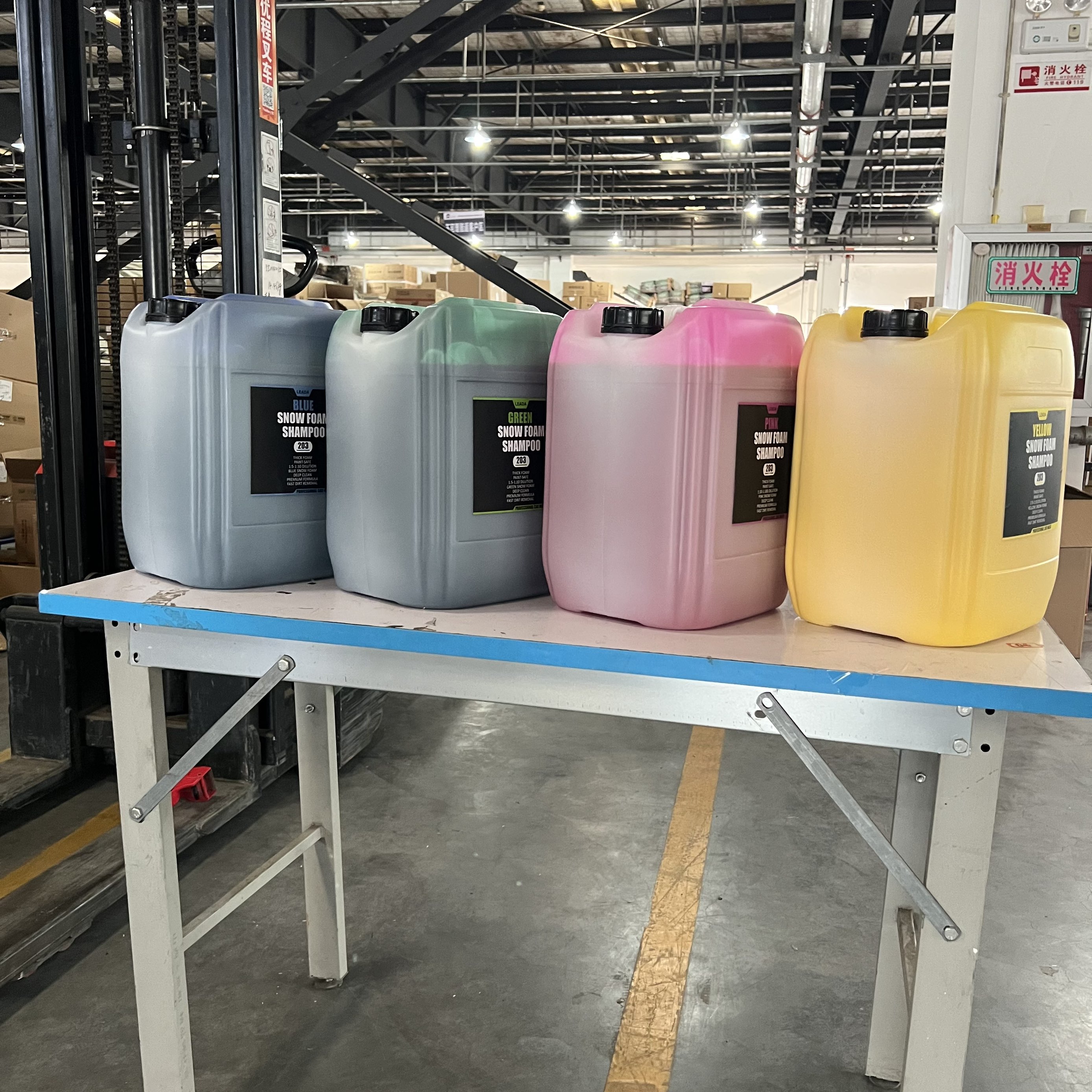 Leada 203 color foam shampoo