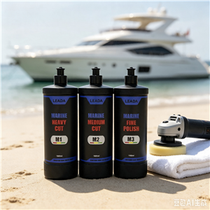 LEADA M1 M2 M3 Marine Polishing Compound Set