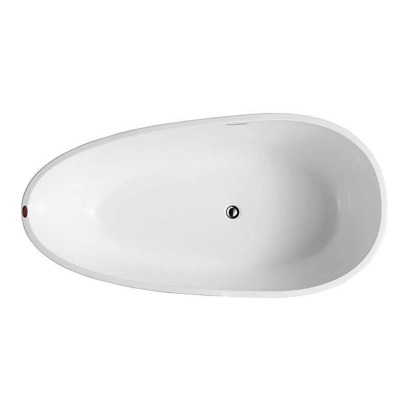 Acrylic Oval Egg Different Color Options Stand Alone Bathtub