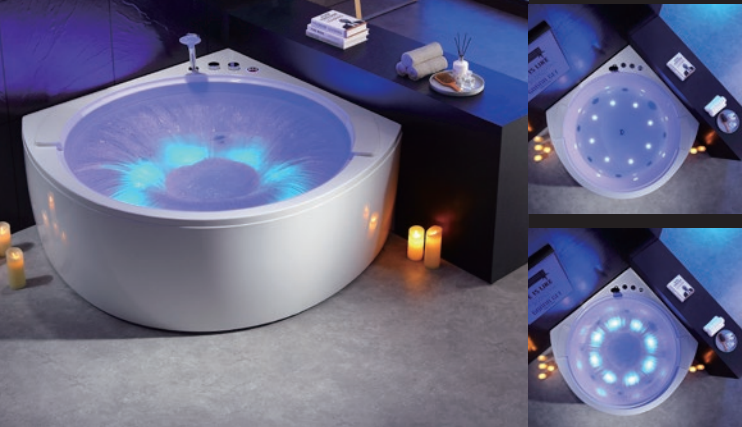 different color options stand alone bathtub