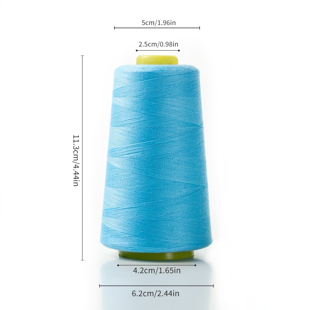 Supply 1kg Big Cone All Purpose 40s/2 Sewing Thread For Sewing Machine  Wholesale Factory - Zhejiang Sparkle Textile Co.,Ltd
