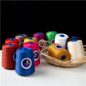 Customized 20s/2 8000 Yards Spun Sewing Polyester Thread For Jeans
