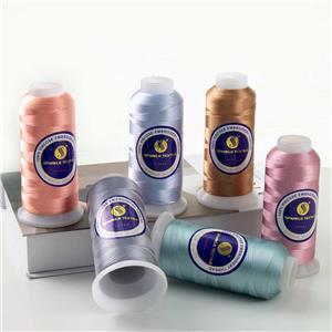 150D/2 Viscose Rayon Hand And High Speed Computer Embroidery Thread