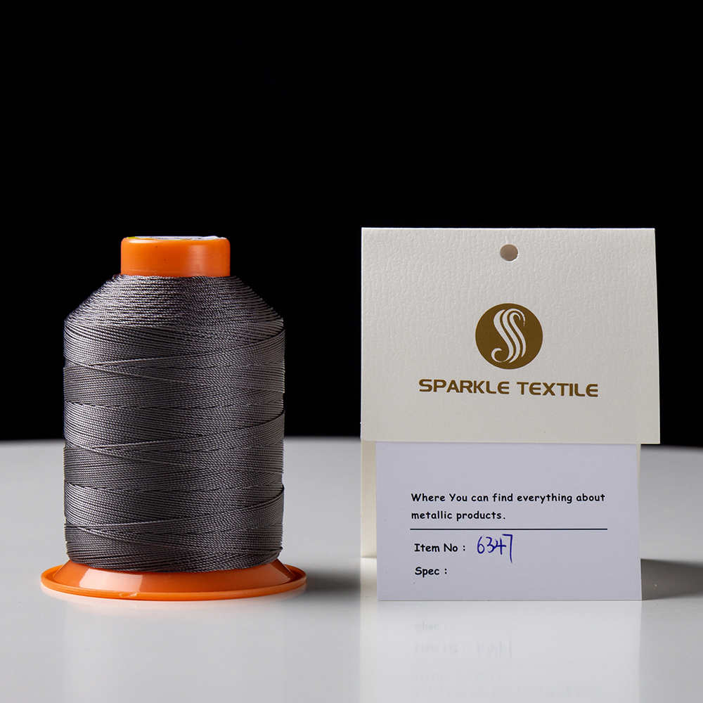 High Tensile Strength 100% Nylon Bonded Sewing Thread 210D/3 For Leather Products Sewing Thread