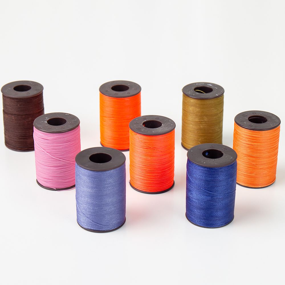 36g 0.35~0.55 Mm Wax Polyester Thread For Leather