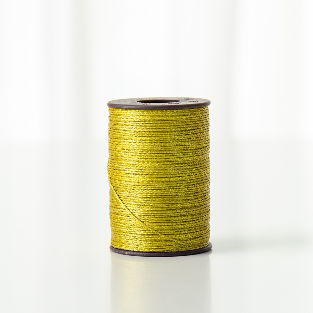 Gold Silver Metallic Wax Thread For Bracelets Macrame