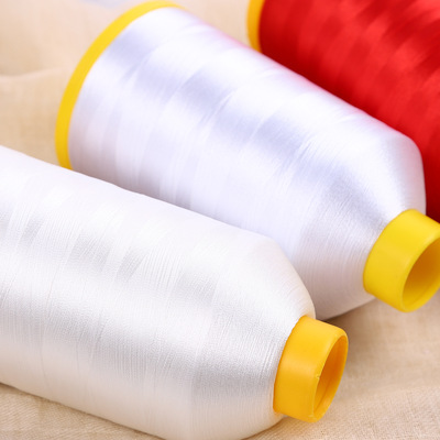 Huge Spool Rich Color 10000M Polyester Embroidery Thread 120D/2