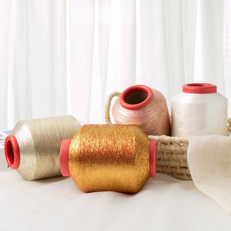 yarn with metallic thread