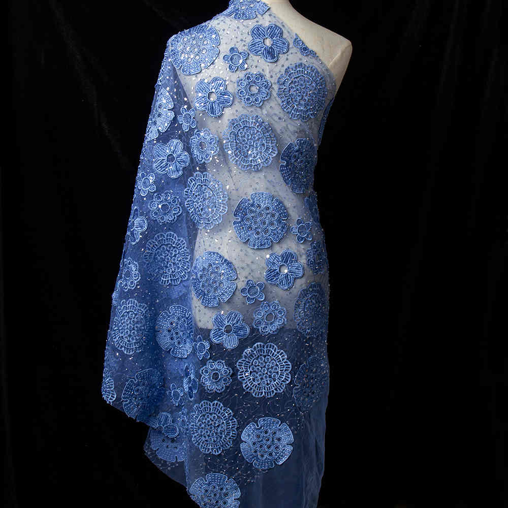 Китай Секин сетки ткани одежды яркого блеска богатого стиля флористическая, производитель