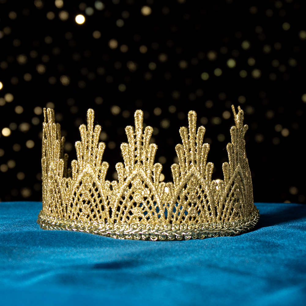 Китай Корона на день рождения, золотая, серебряная, кружевная, для фото для малышей, производитель