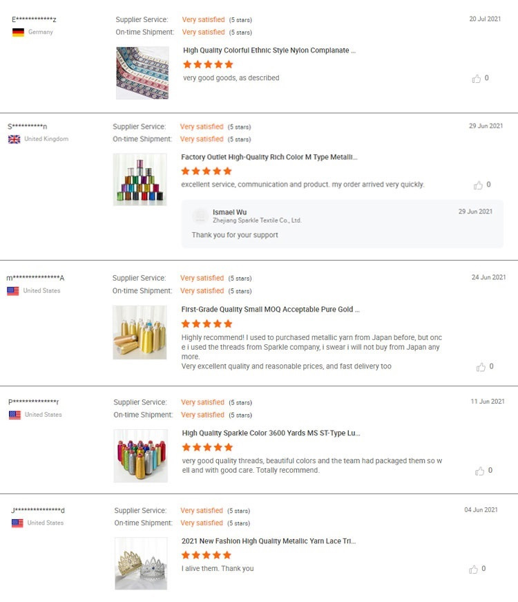 Our customers' reviews