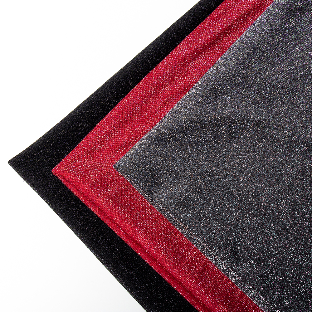 Tissu élastique en Spandex en Nylon de personnalisation d'usine de haute qualité tricotant le tissu en Spandex de Lurex