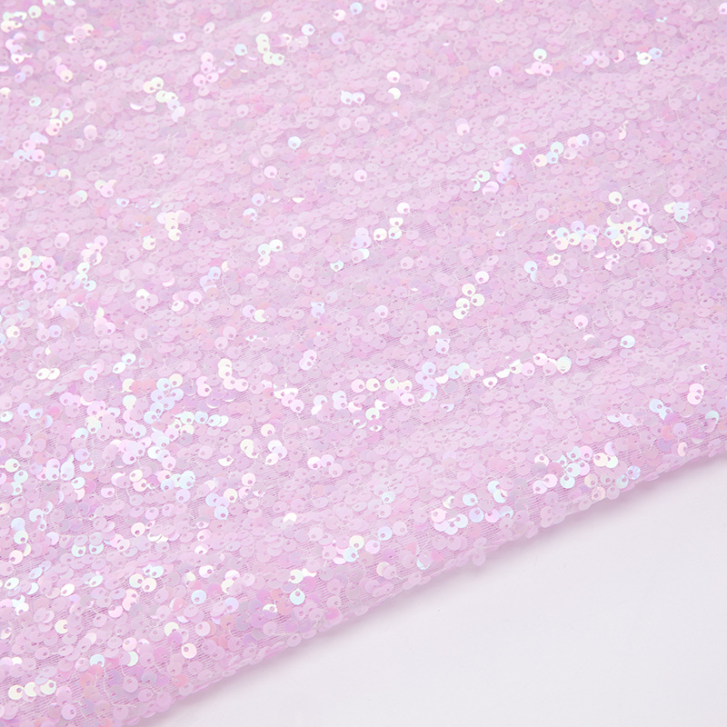 Китай Оптовая продажа сценических дизайнерских тканей, модная розовая ткань с блестками цвета розового золота, ткань с блестками, производитель