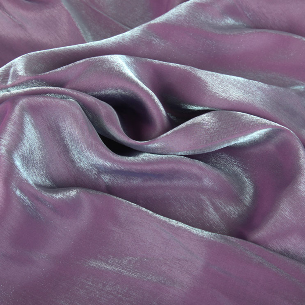 polyester luex fabric foil chiffon shimmer sparkle organza fabric shimmer organza fabric