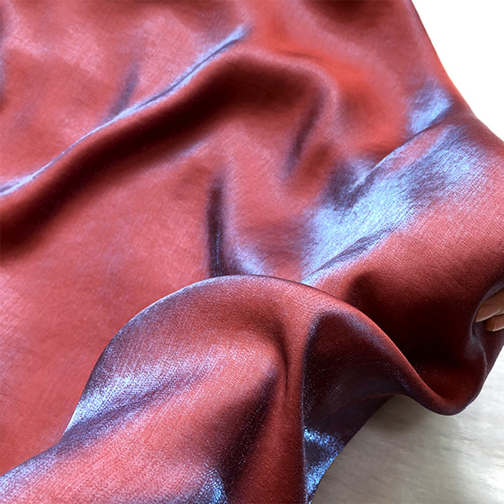 silk metallic Fabric