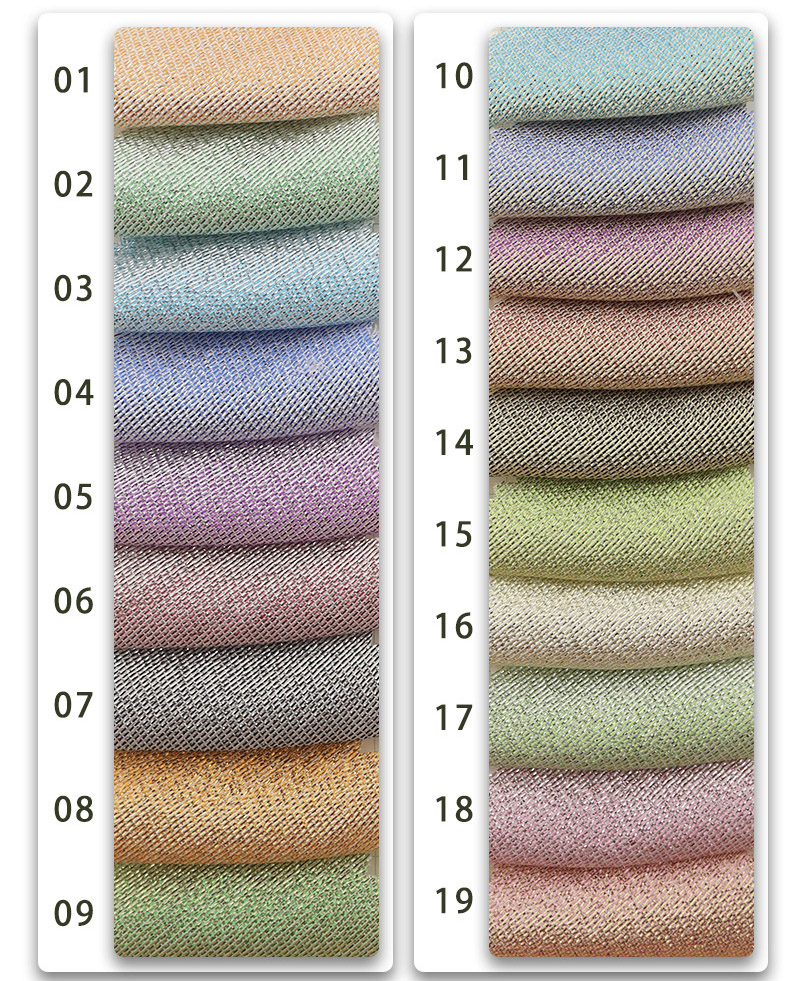 silk lurex Fabric