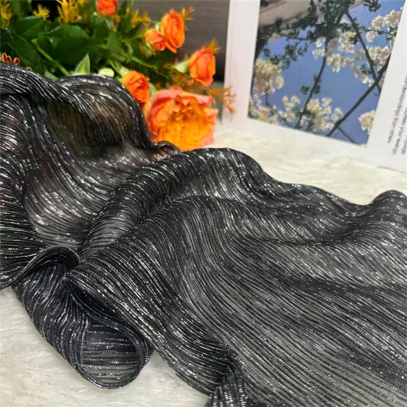 silk metallic Fabric silk metallic Fabric