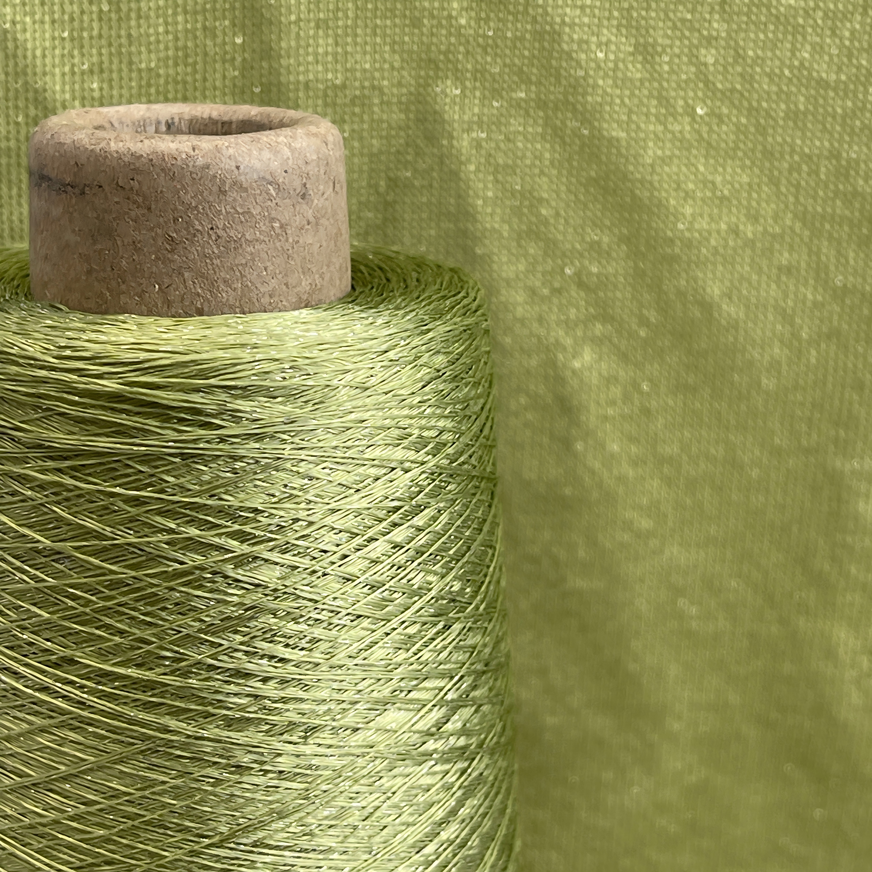 Latest Pure Silver 1/38NM SilverGrace Yarn Viscose Silver Silky Ice-Cool Lurex Yarn for 16-18G Knitting Premium Fabric