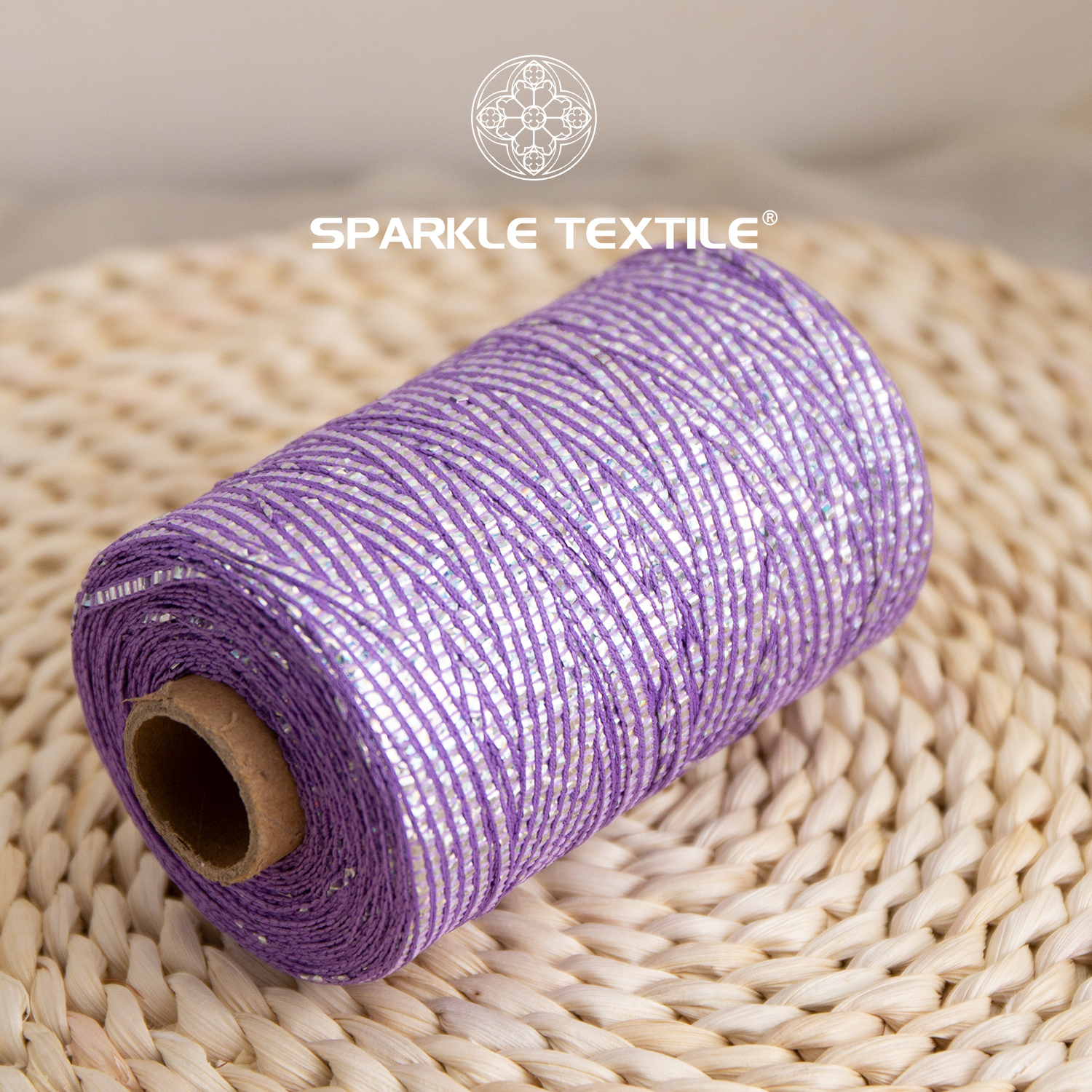 Acrylic Metallic Fancy Yarn Silver Gold Lurex Thread for Hand Knitting, Crochet, Weaving & DIY Craft Projects