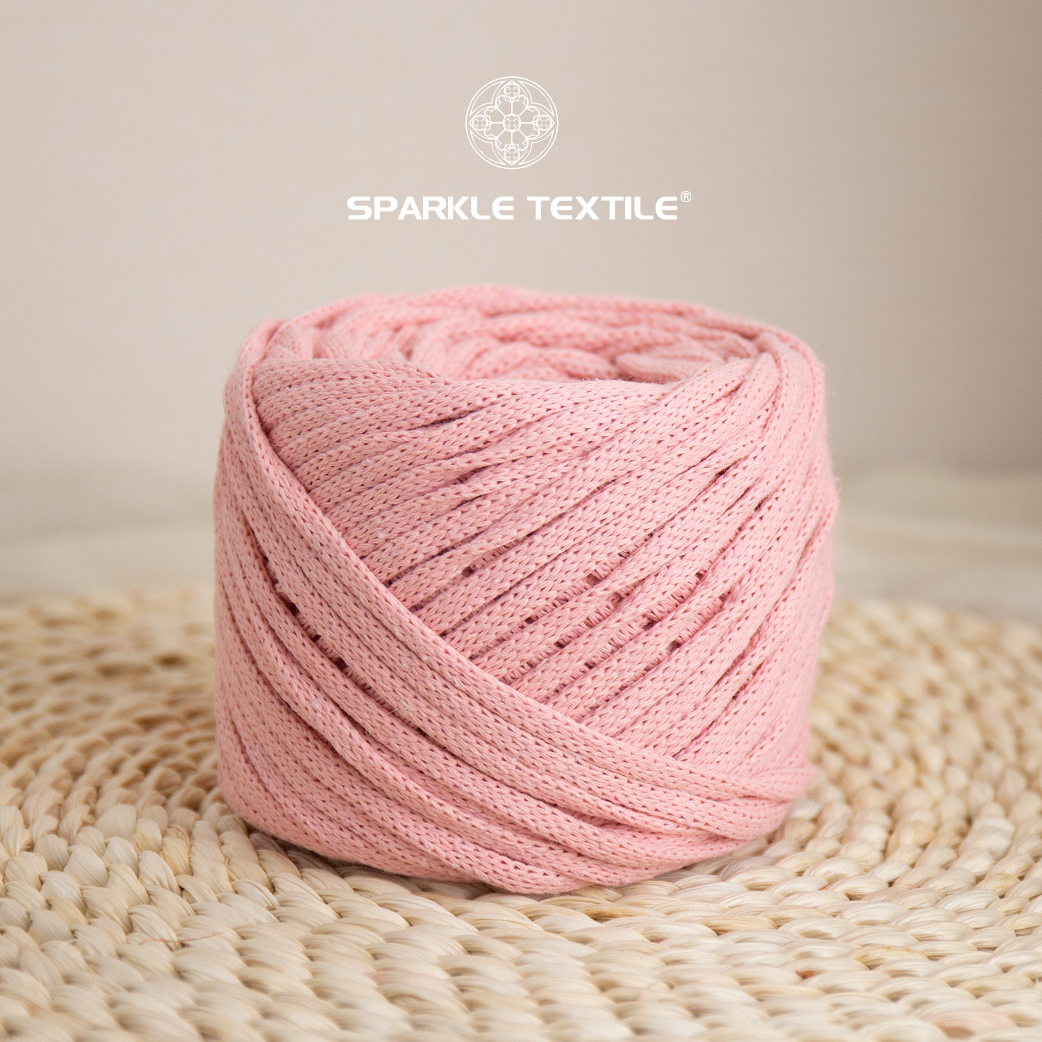 Hollow Cotton Linen Blend Round Ply Yarn Trendy Crochet Thread for DIY Beach Bags, Mesh Net Bags
