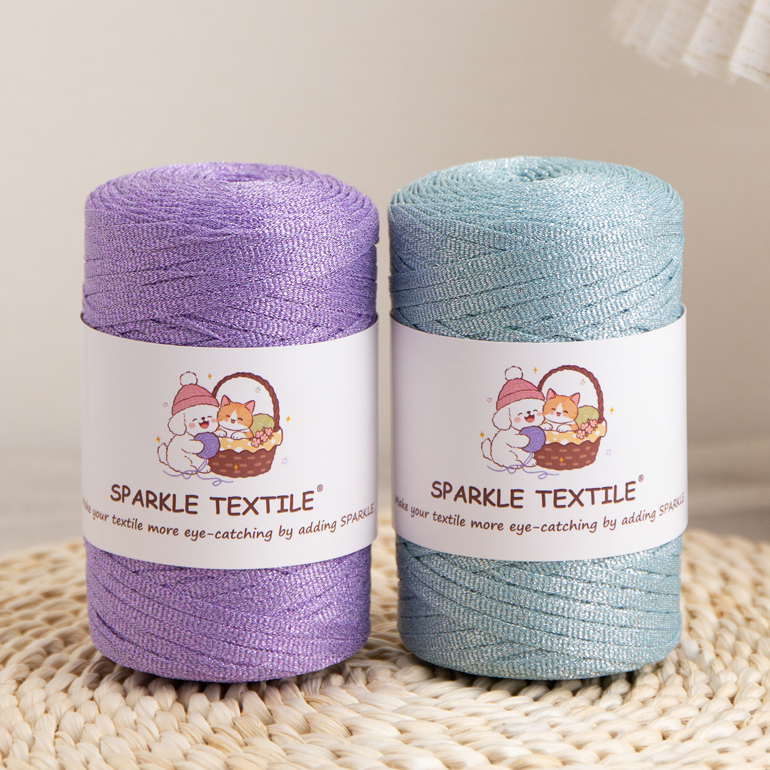 4MM Polyester Metallic Hollow Rope Woven Ribbon with Lurex Thread for DIY Handmade Bags, Crochet Crafts