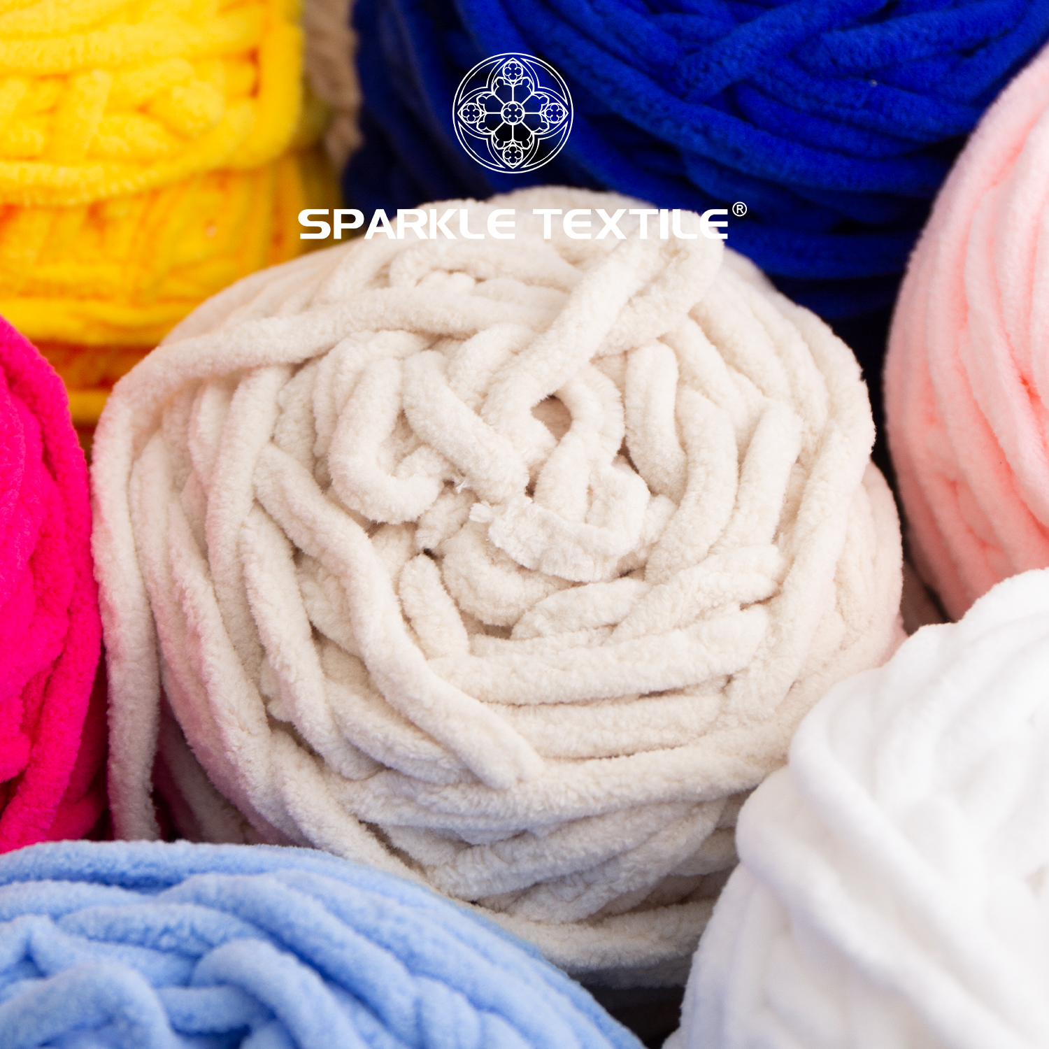 100g Velvet Blanket Yarn Crochet Yarn Blended Fluffy Hand Knitting Chenille Knitting Cord