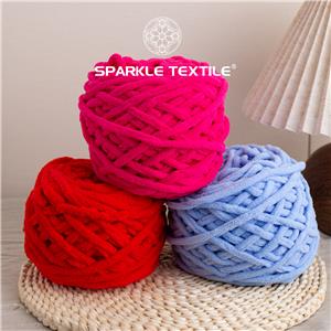 100g Velvet Blanket Yarn Crochet Yarn Blended Fluffy Hand Knitting Chenille Knitting Cord