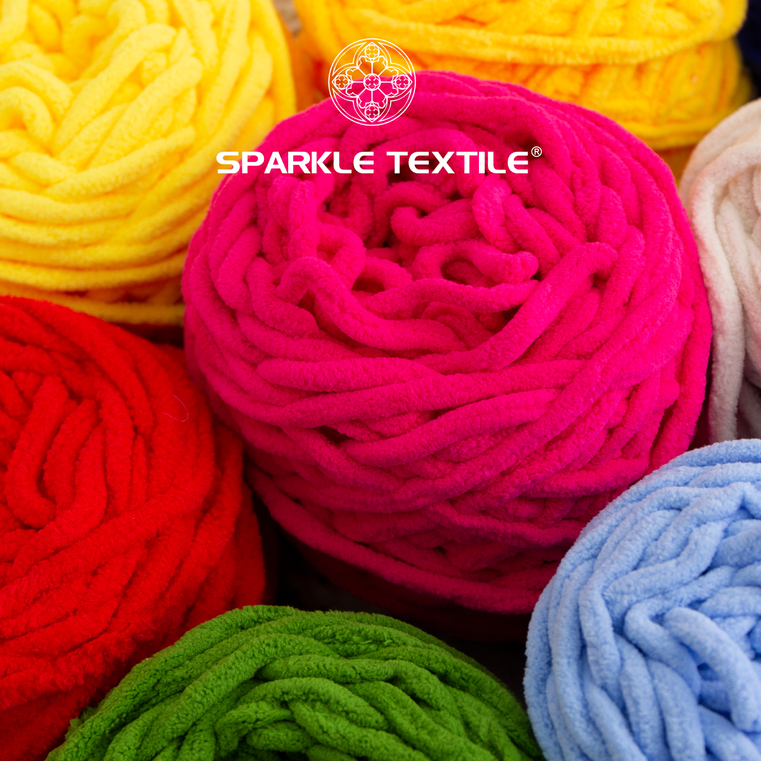 100g Velvet Blanket Yarn Crochet Yarn Blended Fluffy Hand Knitting Chenille Knitting Cord