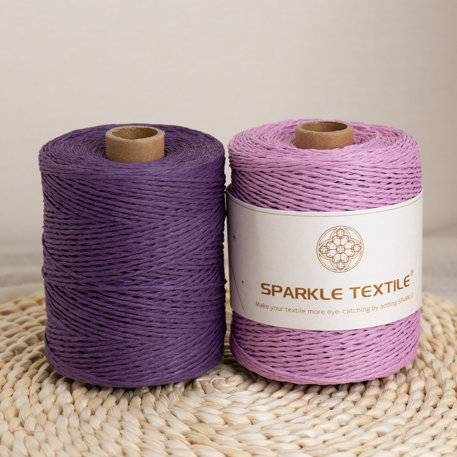 Cost-Effective 300M Colored Double Twisted Raffia Paper Yarn Thread for Crochet Handbags Hats Bags DIY Craft