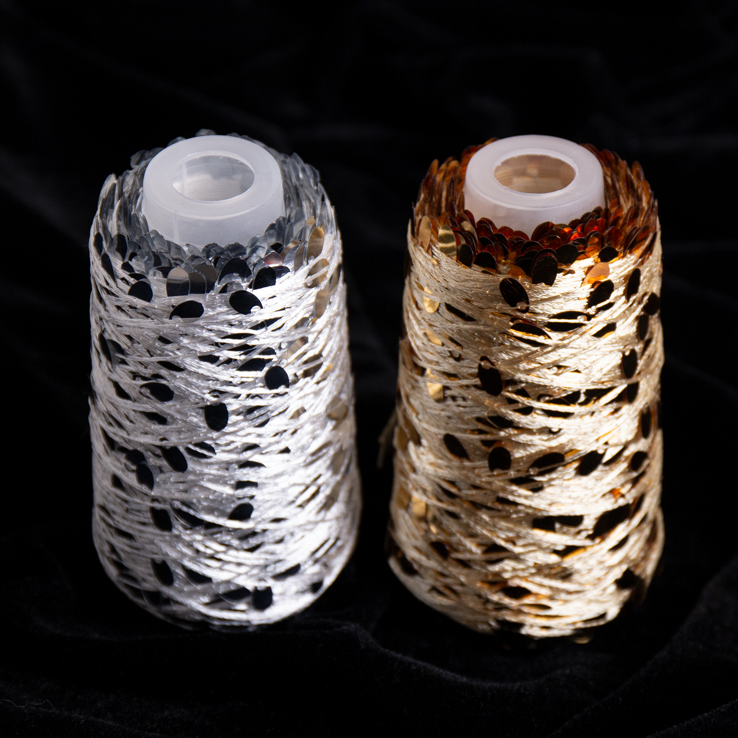 100g Tube Packing Sequin Hand Knitting Soft Shirt Crochet Yarn for Beginners