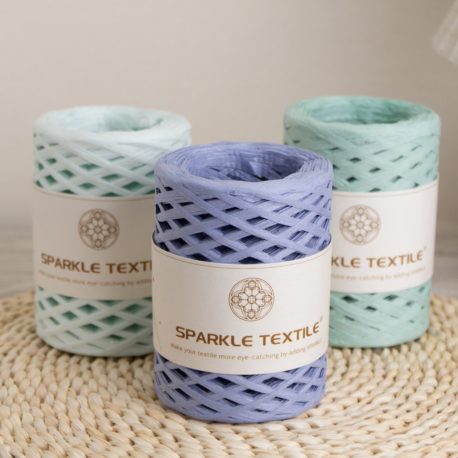Sun Hat Bag Hand Knitting Thread 150m Rofite Grass Crochet Yarn Cotton Grass Weaving Thread Rofite Paper Thread