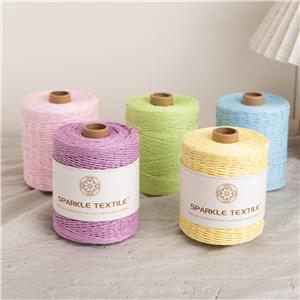 DIY Sun Hat Bag Hand Knitting Thread 150m Rofite Grass Crochet Yarn Cotton Grass Weaving Thread Rofite Paper Thread