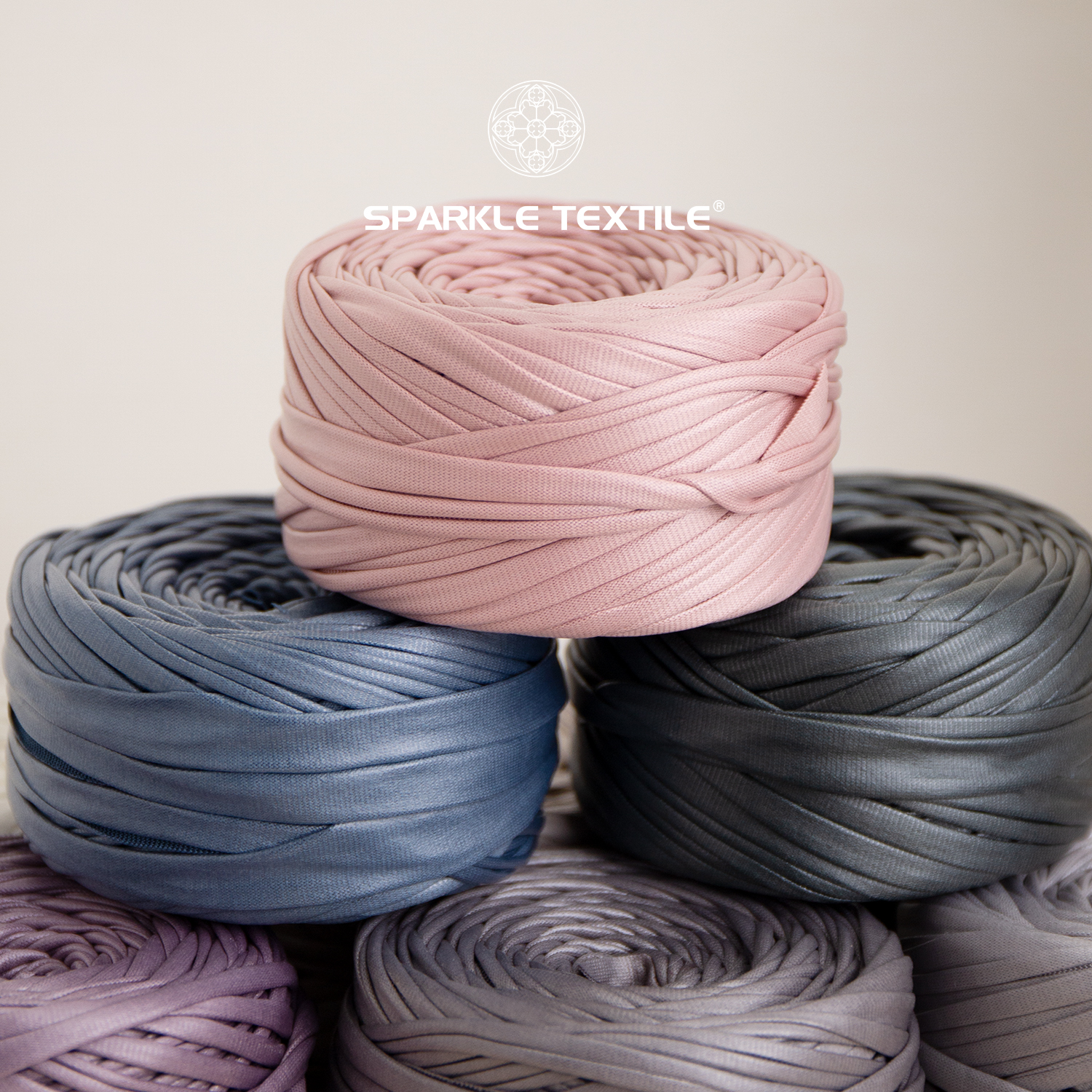 100g Elastic Fabric Crochet DIY Hand Knitting Handmade Bag High Strength T-shirt Yarn Matte Nappa Leather Strip Thread