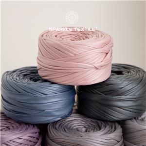 100g Elastic Fabric Crochet DIY Hand Knitting Handmade Bag High Strength T-shirt Yarn Matte Nappa Leather Strip Thread